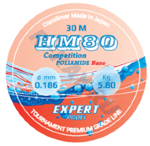 Леска Expert Profi HM-80 красная 30м 0,12мм тест 3,10кг (уп. 10шт)