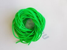 Кембрик (фасовка) d1,5*2,5 флуоресцентный зелёный (уп.20шт*10см)   Три Кита