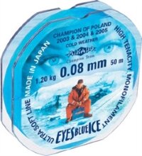 Леска"Eyes Blue Ice".0.14 25м (уп. 10шт)    Mikado