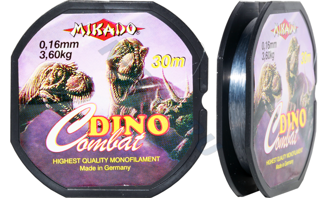 Леска"DINO Combat ".0.16 150м (уп. 10шт)    Mikado