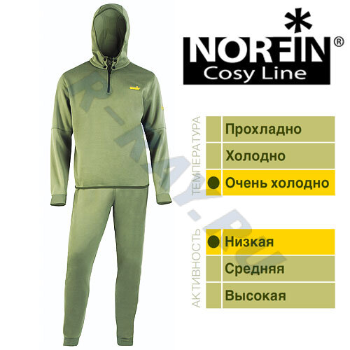 Термобельё дыш. COSY LINE OL 04 р.XL 3007004-XL "Cosy line"  Norfin