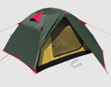 Палатка Vang 3 BTrace (Зеленый/Бежевый)   Т0480