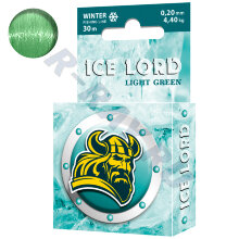Леска Ice Lord Lihgt Green 0.20 30м (уп. 8шт)     Аква