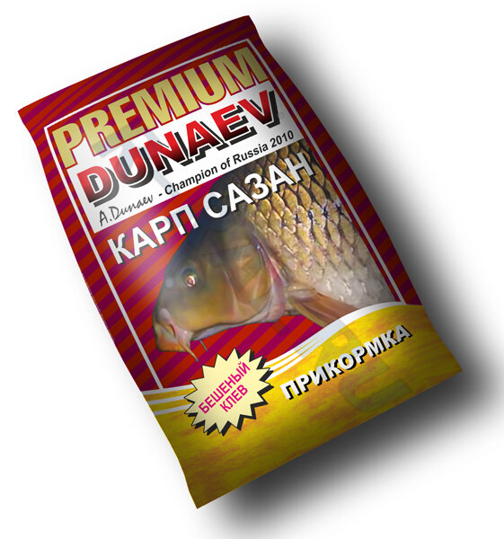 Прикормка "DUNAEV PREMIUM" 1000 гр. Карп-Сазан Шоколад