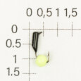М.в. "Безнасадка" D 2 чёрный, ядрёный глаз, 0,4гр. (зелёный) 14-023-09
