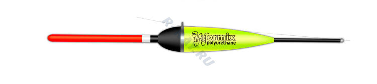 Поплавок из полиуретана арт. 10410 1,0гр.(уп.10шт.) Wormix