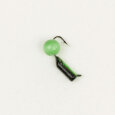 М.в. "Безнасадка" D 2 чёрный+зелёный, кошачий глаз, 0,4гр. (зеленый) 05-016-09