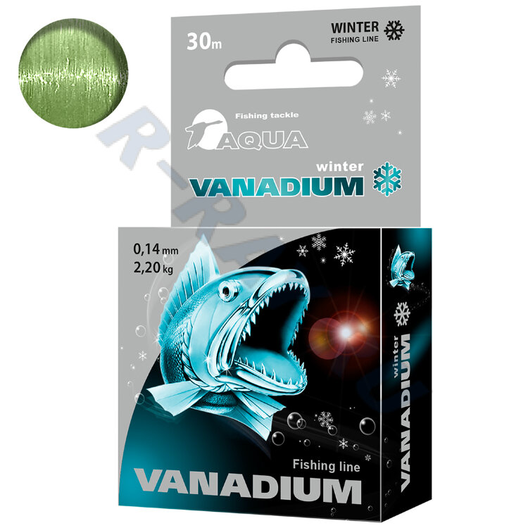 Леска Vanadium 0.14 30м     Аква
