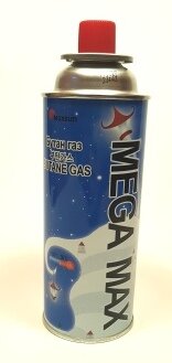 Газ + для портативных газовых приборов 220гр. Универсальный Всесезонный -20/+35С     Корея