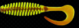 Твистер RELAX TURBO 5" LAMINAT (12.5 см) цвет TRT5-TLC013 (уп. 10шт)