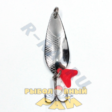 Блесна колеб. Namazu N-P18-01 Piranja, вес 18 г, цвет 01 (серебро)