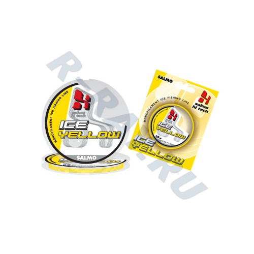 Леска Hi-Tech Yellow 0.10 арт. 4942-010 30м SALMO