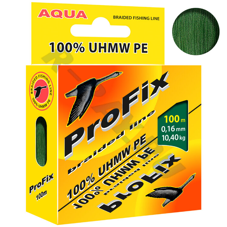 Пл. шнур ProFix Dark-Green 100m 0.16mm