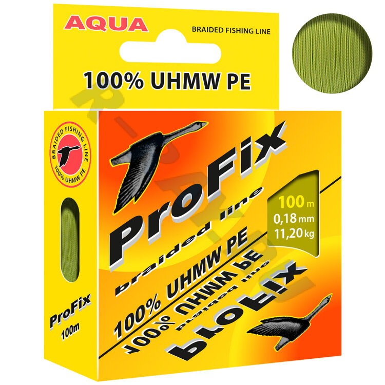 Пл. шнур ProFix Olive 100m 0.18mm