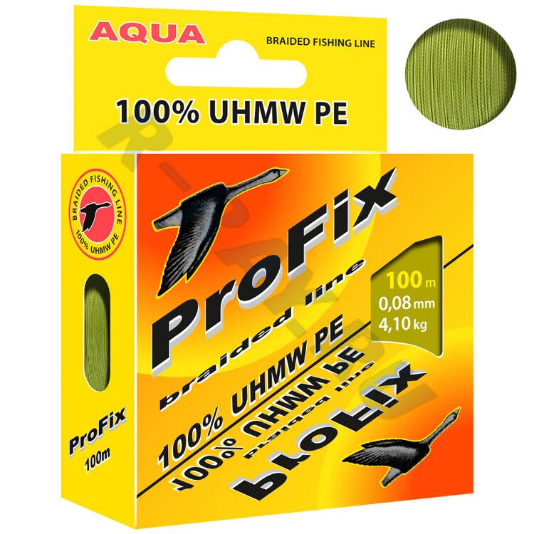 Пл. шнур ProFix Olive 100m 0.08mm