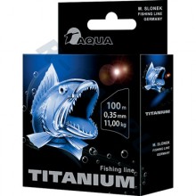 Леска Titanium  0.18 100м     Аква