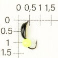 М.в. 10-320-100-07 Пшёнка D 2 коронка латунь ядрёный глаз лимон 0,5гр.(уп. 20шт)   ЗМ