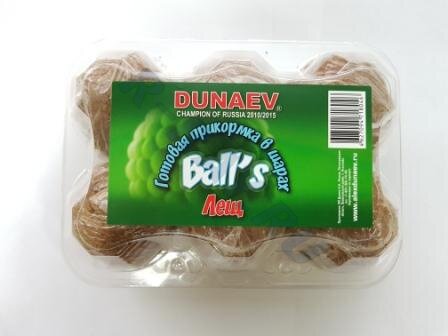 Прикормка "DUNAEV BALL'S" 750 гр. Плотва