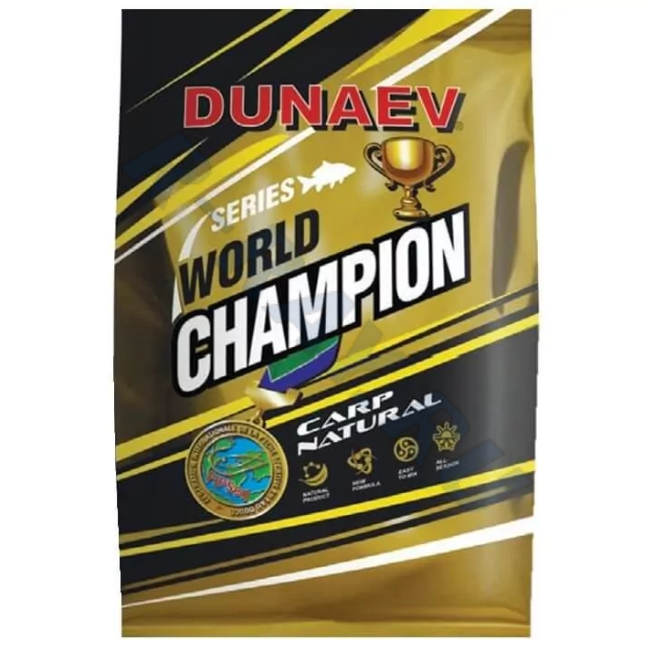 Прикормка "DUNAEV-WORLD CHAMPION" 1000 гр. Carp Natural