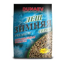 Прикормка  "DUNAEV iCE-PELLETS PREMIUM" 900 гр. гранулы 4мм Лещ