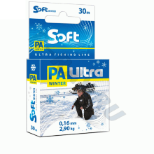 Леска PA Ultra Soft  0.14 30м (уп. 8шт)     Аква
