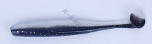 Приманка ZUB-IZI 125мм(4,8")-4шт, (цвет 030) натурал-черный