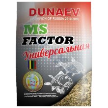 Прикормка "DUNAEV MS FACTOR" 1000 гр. Универсальная Черная