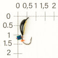 М.в. 07-330-100-15 Пингвин D 3 коронка латунь подвес кубик хамелеон 0,8гр.  (уп. 20шт)     ЗМ