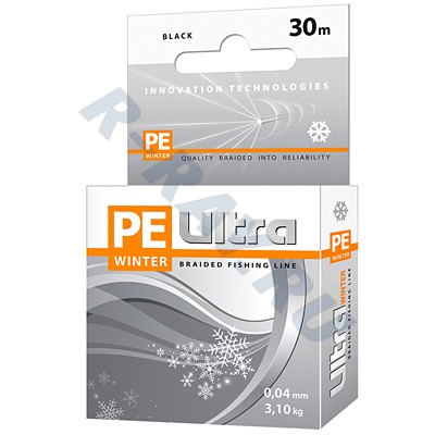 Пл. шнур PE Ultra Winter 0,25 мм   30 м