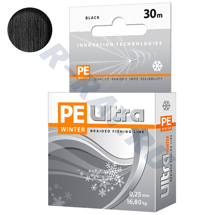 Пл. шнур PE Ultra Winter 0,25 мм   30 м