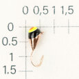 М.в. Капля с ушком гальваника с покраской 4,0 мм 0,99 гр. 1-CU MW-SP-1140-1-CU