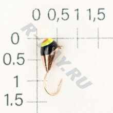 М.в. Капля с ушком гальваника с покраской 4,0 мм 0,99 гр. 1-CU MW-SP-1140-1-CU