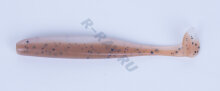 Приманка ZUB-IZI 125мм(4,8")-5шт, (цвет 031) карамель верх - натурал низ