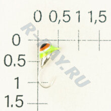 М.в. Капля с ушком гальваника с покраской 3,0 мм 0,42 гр. 1-SIL   MW-SP-1130-1-SIL