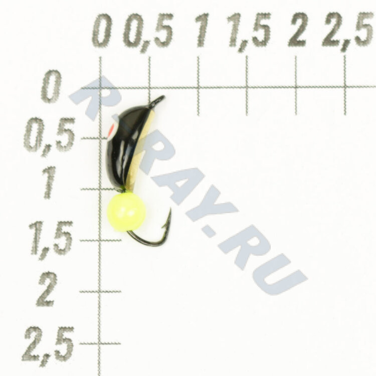 М.в. 08-330-100-07 Пиявка D 3 коронка латунь ядрёный глаз лимон 0,7гр.  (уп. 15шт)     ЗМ
