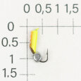 М.в. "Безнасадка" D 2 худож. (желт.), кубик, 0,4гр. (серебро) 06-064-25