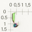 М.в. "Безнасадка" D 2 чёрный+зелёный, гр шарик, 0,5гр. (хамелеон) 02-016-21