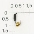 М.в. "Безнасадка" D 2 чёрный с тарелкой 0,55гр. 20051-022-20-06
