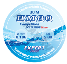 Леска Expert Profi HM80 Competetion голубая 30м Ø0,08мм тест 1,60кг. (уп. 10шт)