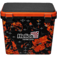 Ящик зимний SHARK односекционный оранжевый Helios
