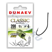 Крючок Dunaev Classic 208 #20 (уп. 10 шт.)