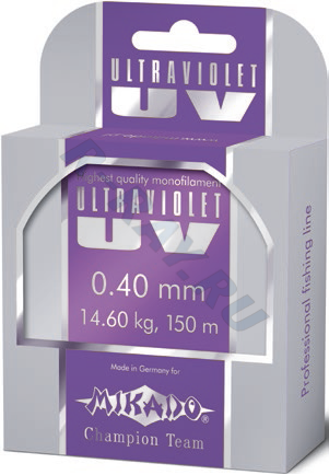 Леска"Ultraviolet".0.14 25м (уп. 10шт) Mikado