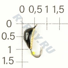М.в. 19-330-100-06 Коза-Пингвин D 3 коронка латунь кембрик 0,7гр.  (уп. 20шт)     ЗМ