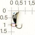 М.в. 09-330-100-15 Подёнка D 3 коронка латунь подвес кубик хамелеон 0,8гр.  (уп. 20шт)     ЗМ