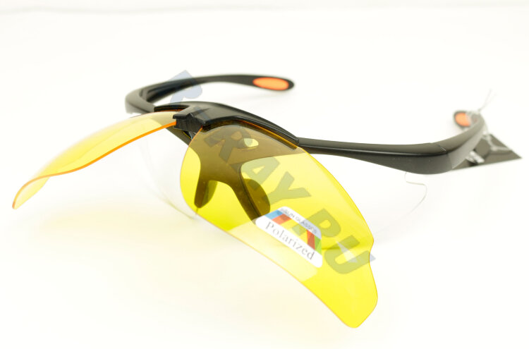 Очки поляризационные в чехле (желтый) PREMIER (PR-OP-112-Y)